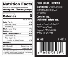 Load image into Gallery viewer, Oil Based Food Color Hot Pink 1.22oz
