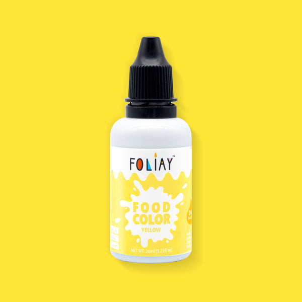 Oil Based Food Color Yellow 1.22oz