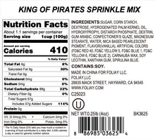 Load image into Gallery viewer, King of Pirates Sprinkle Mix
