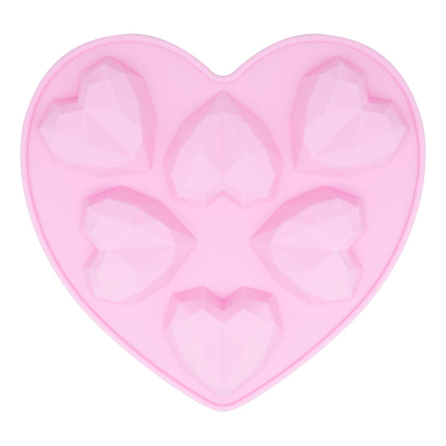 Geo Heart Silicone Mold