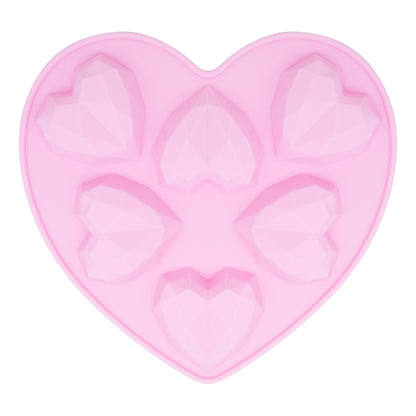Geo Heart Silicone Mold